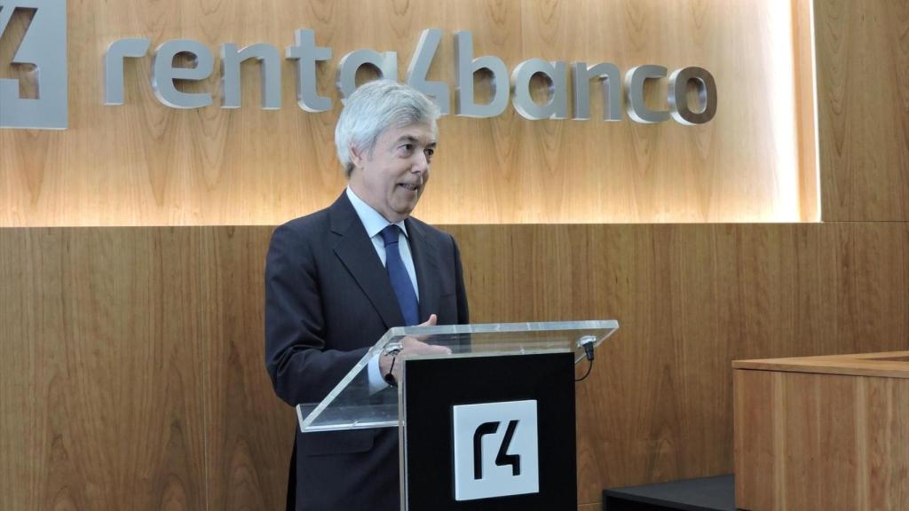 El presidente de Renta 4 Banco, Juan Carlos Ureta / EP