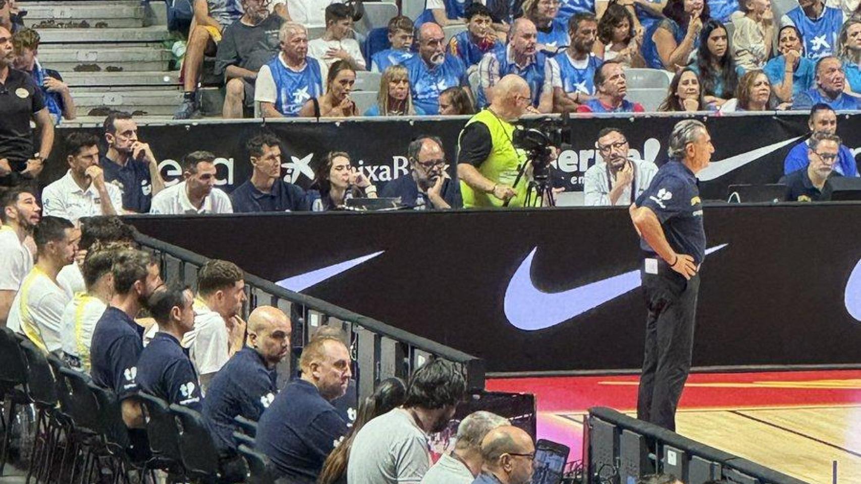 Sergio Scariolo, con la selección española