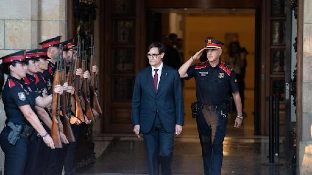 Salvador Illa, tras ser investido presidente de la Generalitat