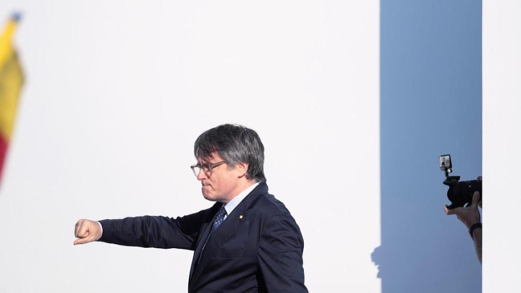 Carles Puigdemont, el 8 de agosto de 2024 en Barcelona