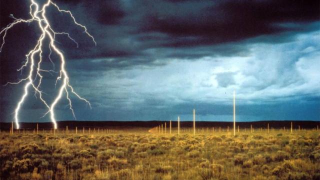 The Lightning Field, de Walter de Maria