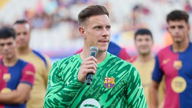 Ter Stegen en el Gamper 2024