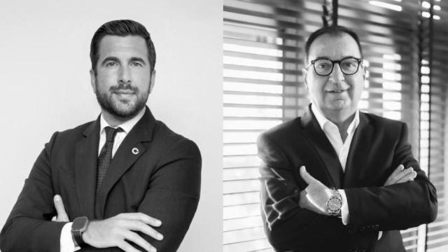 El presidente de Cox, Enrique Riquelme, y el presidente de Cirsa, y Joaquim Agut