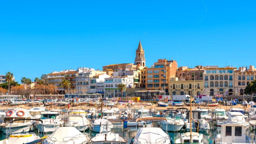 Imatge de la platja de Palamós