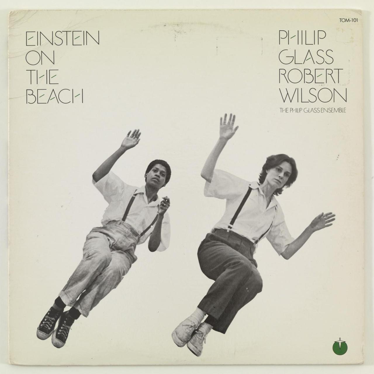 Carátula del disco 'Einstein on the beach' del Philip Glass Ensemble