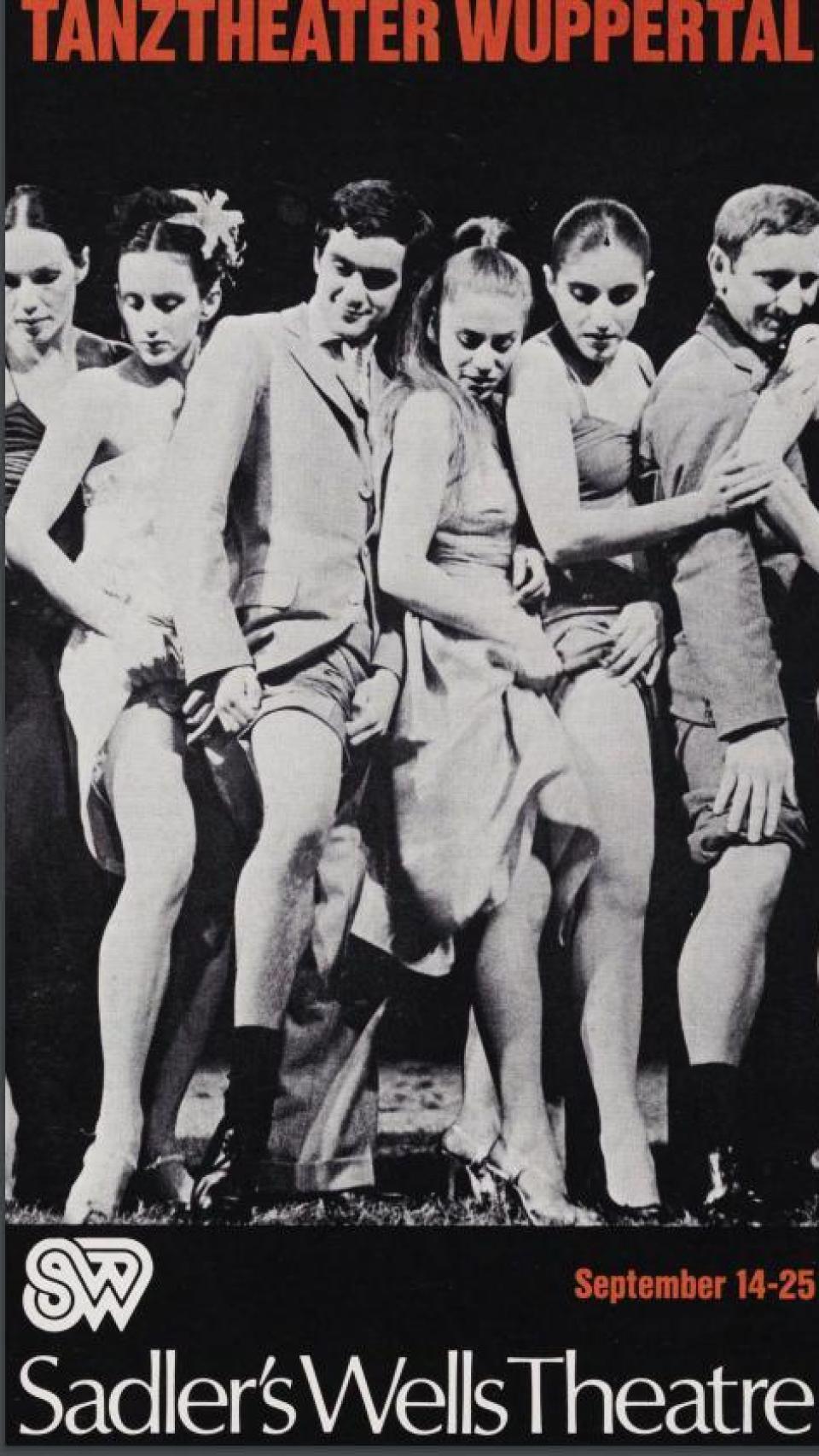 Cartel del Tanztheater Wuppertal
