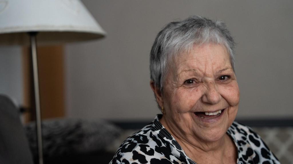 Conxita Palau, usuaria del Casal TV que ha puesto en marcha Suara Cooperativa