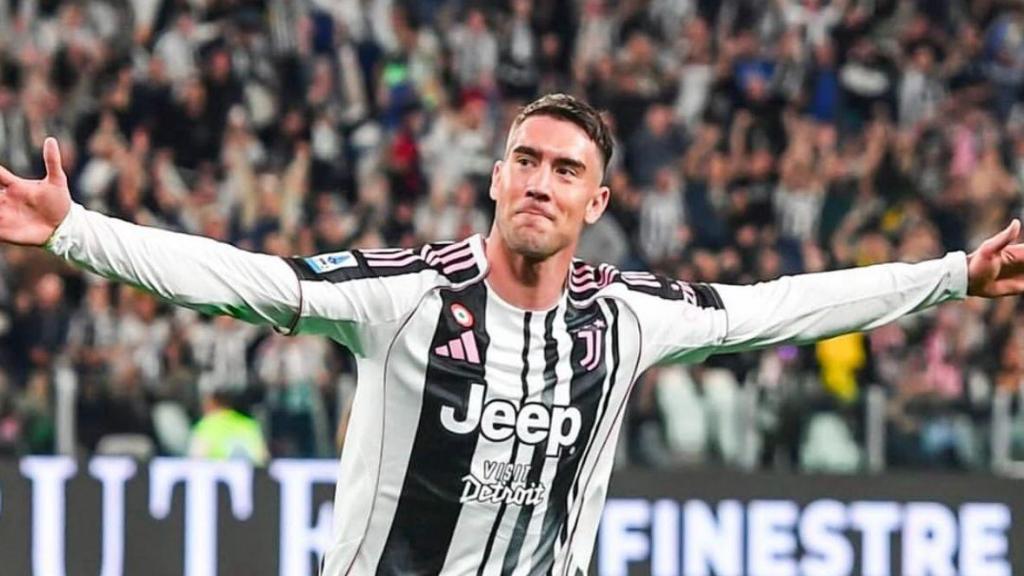 Dusan Vlahovic, jugador de la Juventus
