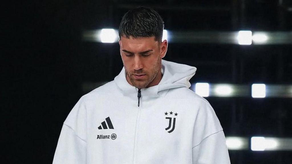 Dusan Vlahovic, jugador de la Juventus