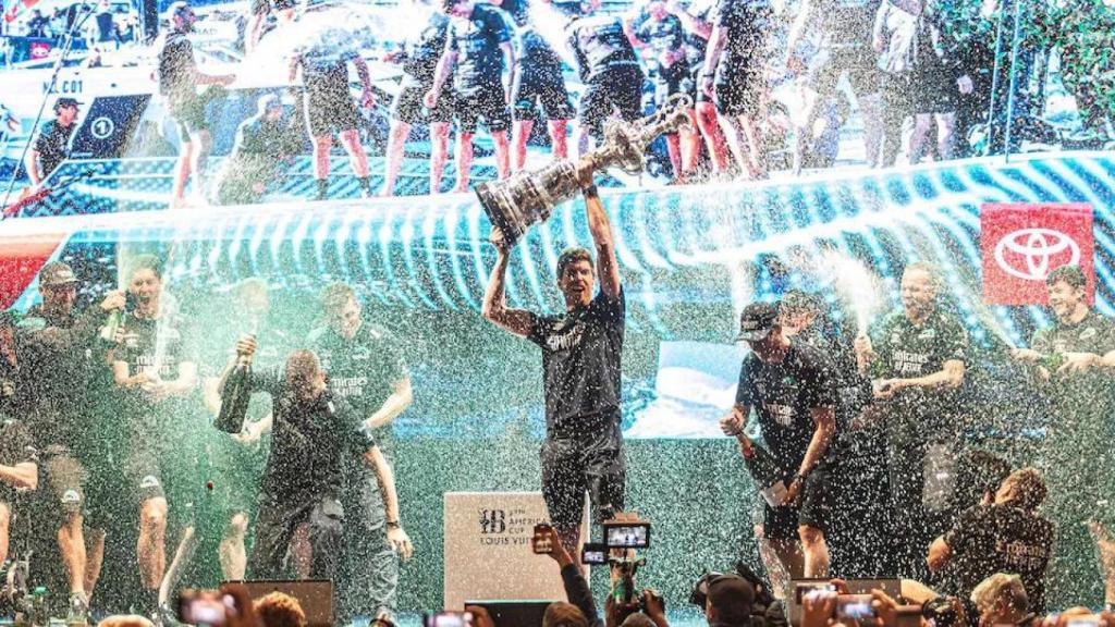 El Emirates Team New Zealand, ganador de la Copa América de Barcelona