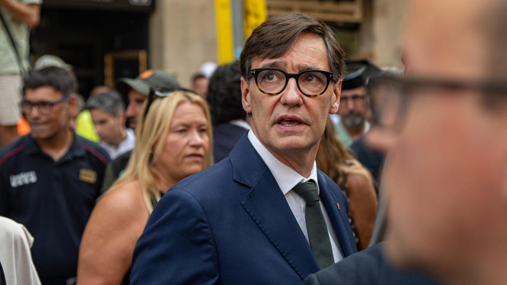 El presidente catalán, Salvador Illa, en una imagen de archivo