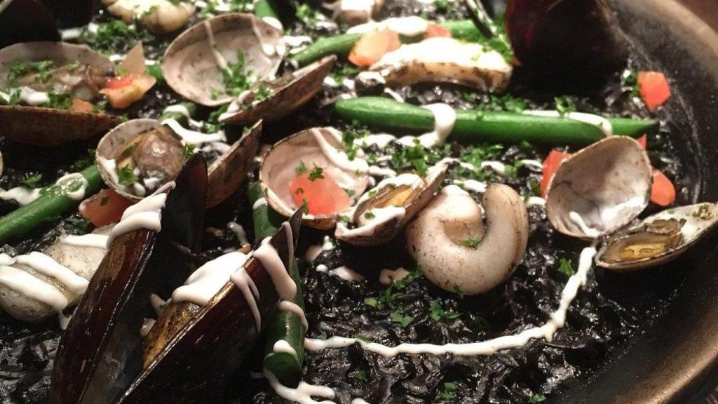 Arroz negro de Amor de Gaudí