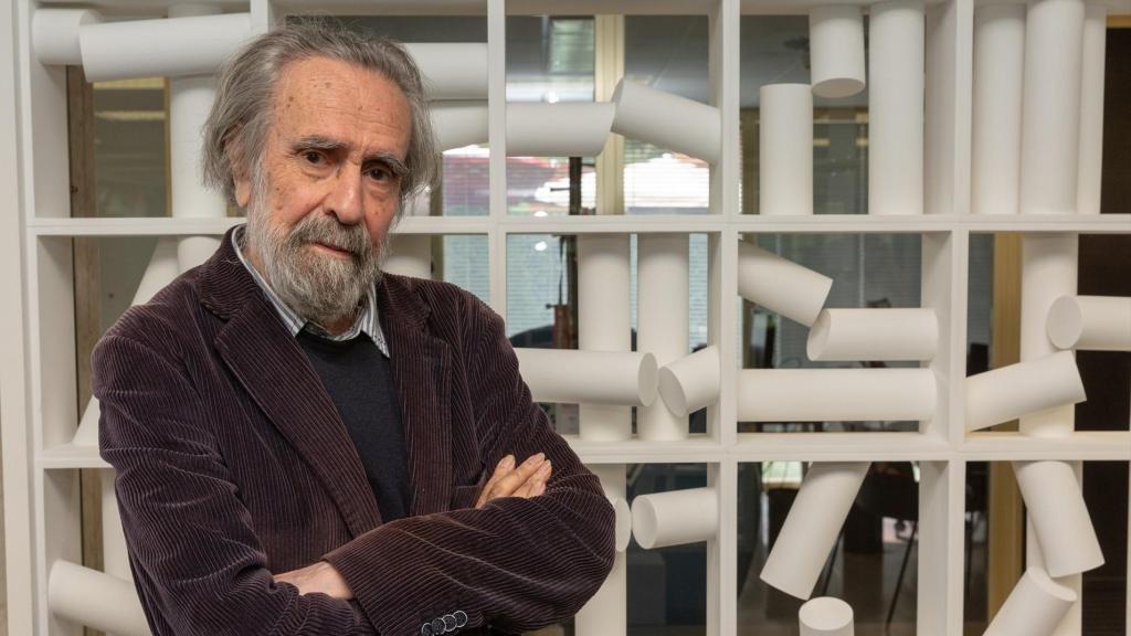 El artista Isidoro Valcárcel Medina, en una entrevista en 2023