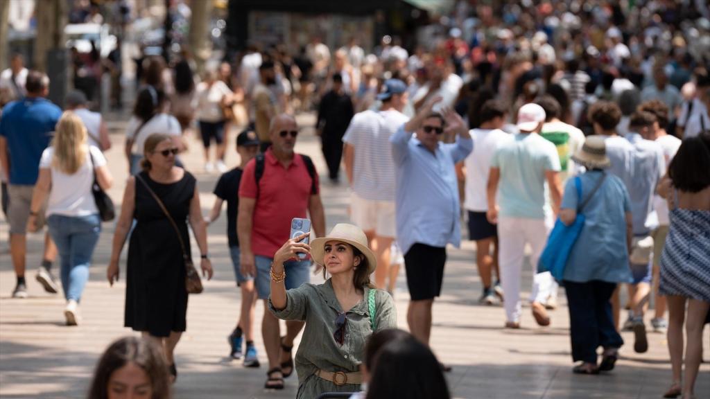 Un día de verano en Barcelona