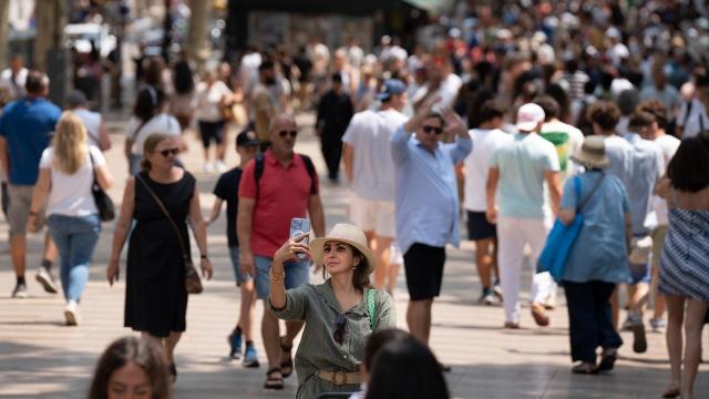 Un día de verano en Barcelona