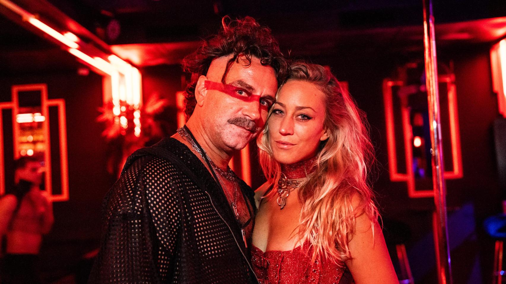 Jan Ehret y Sarah Woods, cocreadores de la fiesta Kinky Galore