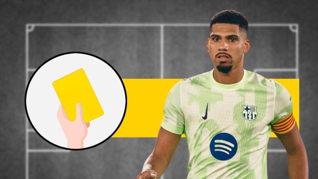 Tarjeta amarilla: Ronald Araujo