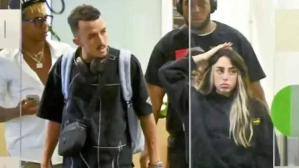 Nicki Nicole y Lamine Yamal, de viaje en el Aeropuerto de Mónaco