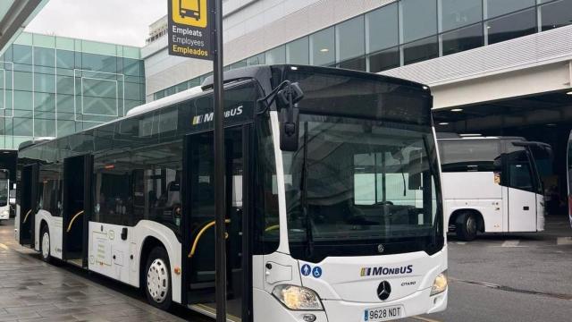 Imagen de una de las lanzaderas en el Aeropuerto Josep Tarradellas Barcelona-El Prat