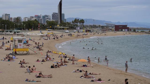 Playa del Bogatell de Barcelona