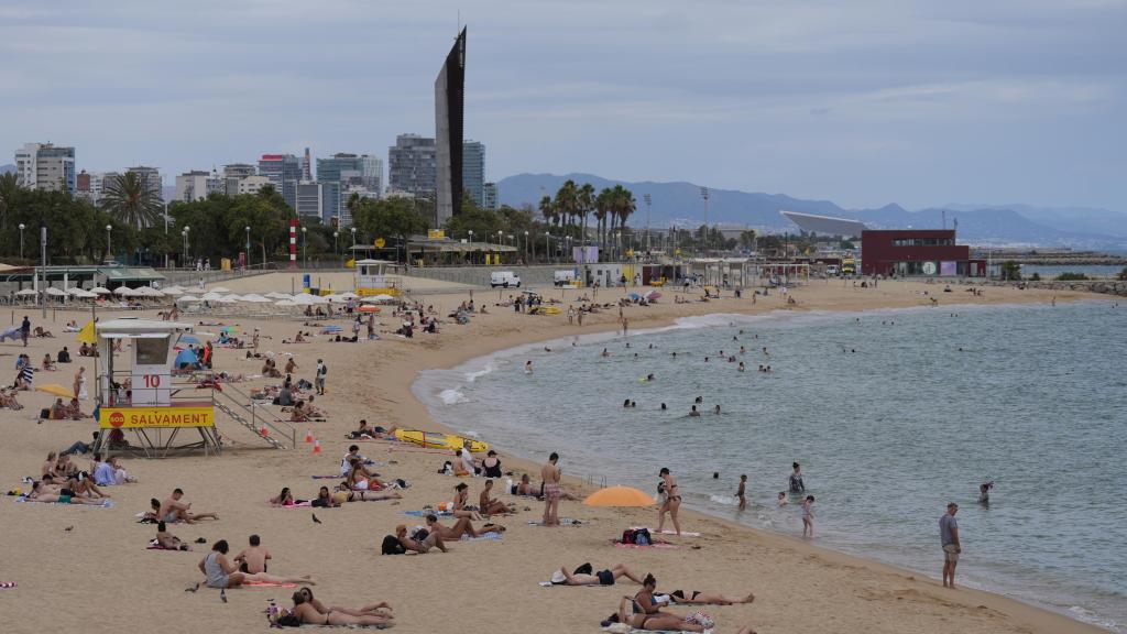 Playa del Bogatell de Barcelona