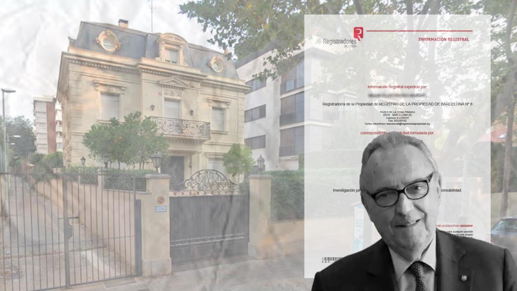 La vivienda de Pau Alcover 43, en Les Tres Torres, Gaspart y la nota registral