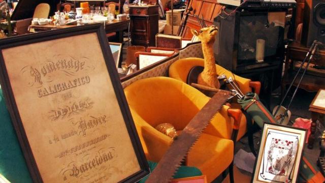 Mercado de segunda mano de Barcelona