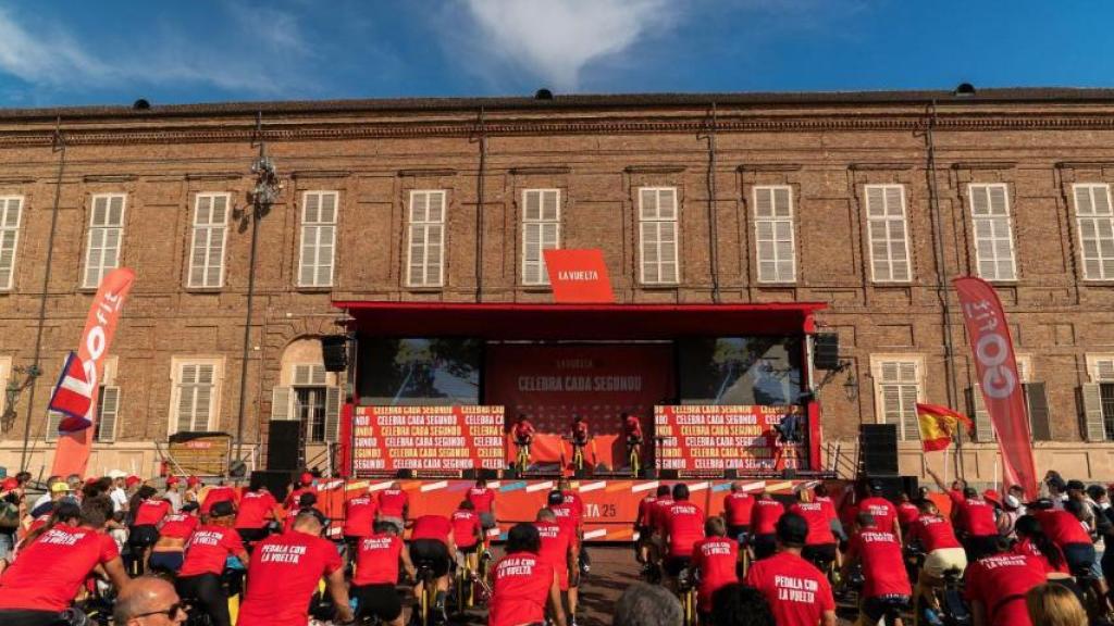 La compañía GO fit ha sido patrocinadora oficial de las tres primeras etapas de La Vuelta 2025