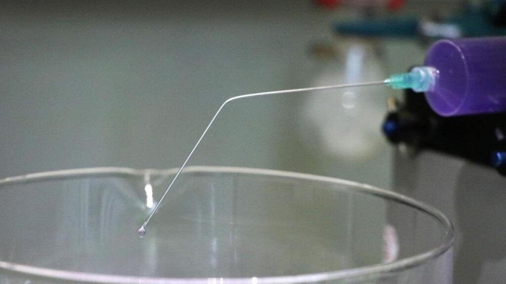 Parte del proceso de elaboración de las cápsulas