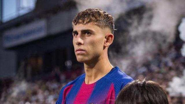 Fermín López en el Trofeu Joan Gamper