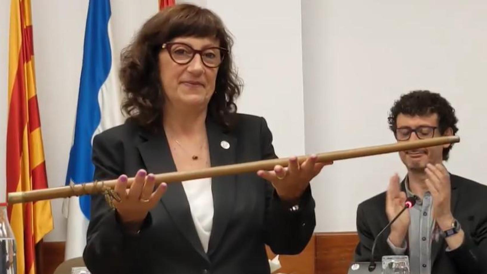 Silvia Garrido, alcaldesa de Dosrius (Barcelona)