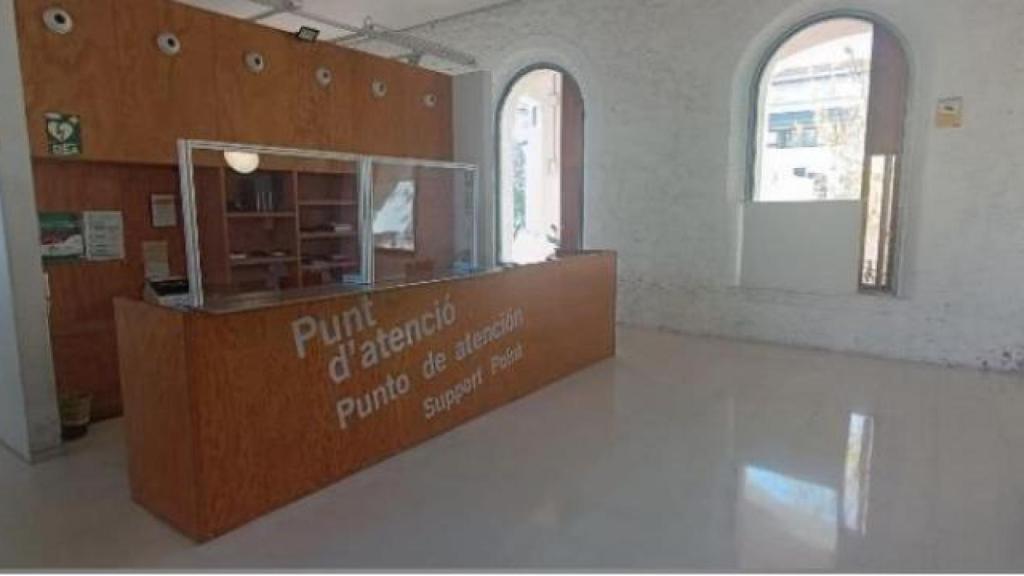 Imagen de la recepción de una comisaría de la Guardia Urbana de Barcelona (GUB)
