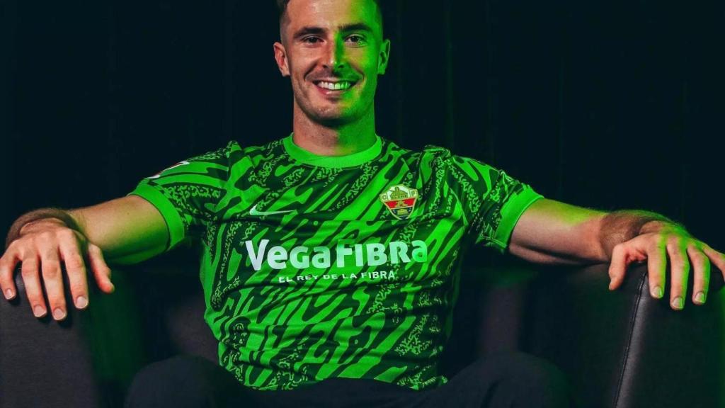 Iñaki Peña en la seva presentació amb l'Elx