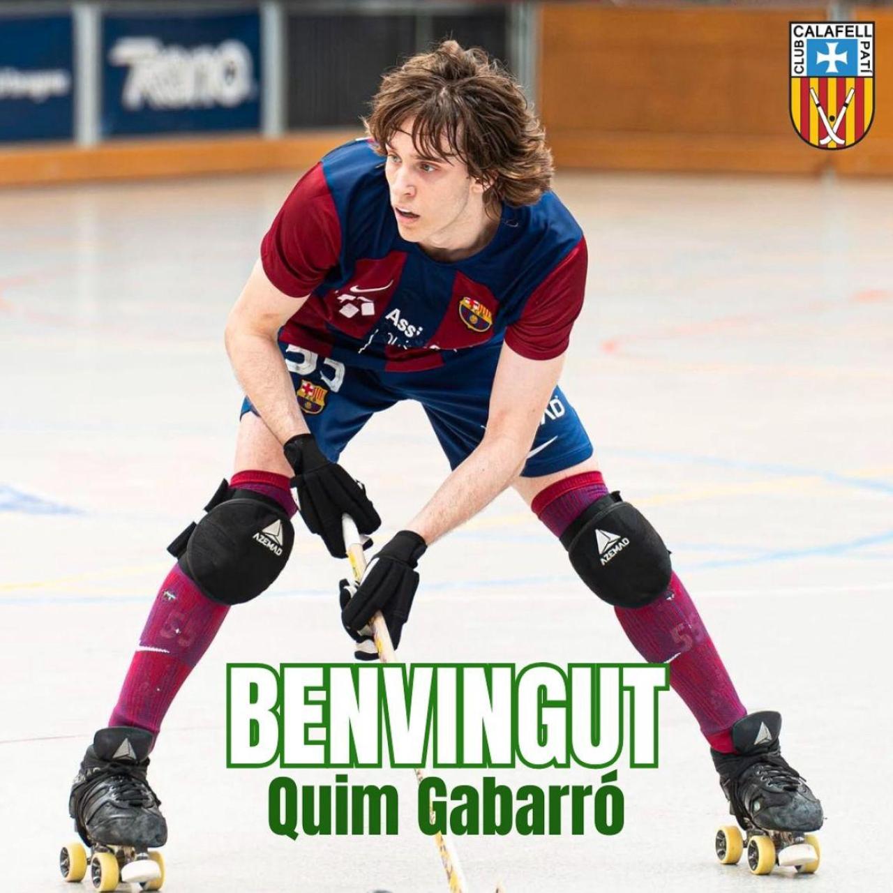 El Calafell la Menorquina anuncia el fichaje de Quim Gabarró