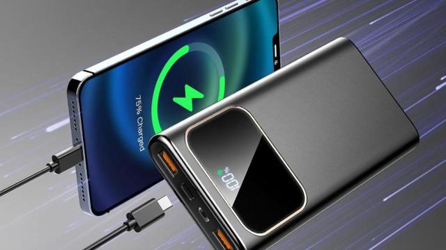 Adiós a quedarte sin carga en el peor momento: batería externa con 85 % de descuento en Amazon