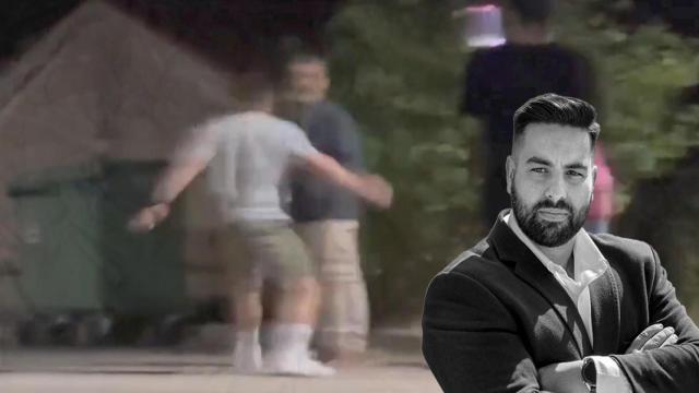 Fotomontaje del exlíder de Vox, Pedro Bayonas