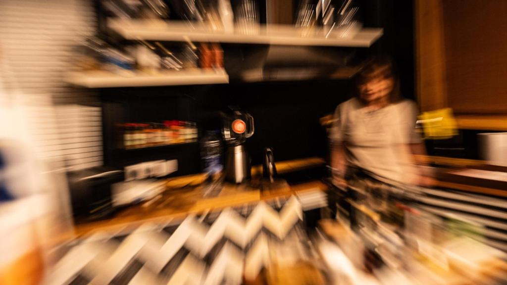 Estrella Salietti desde su cocina