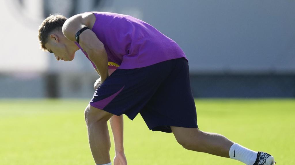 Fermín López salta a entrenarse antes del Rayo-Barça