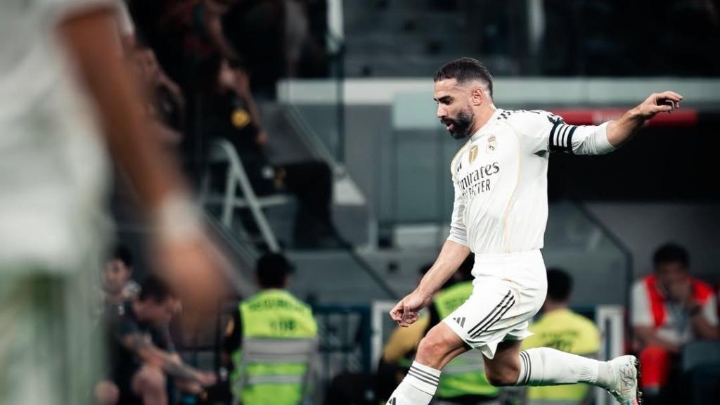 Dani Carvajal regresa con el Real Madrid