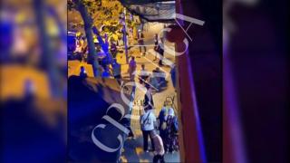 El propietario del bar Alegría Fórum, tras recibir un disparo