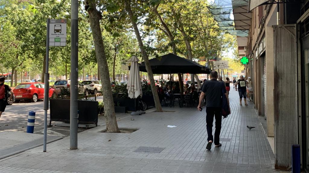El ataque con arma de fuego al hostelero se produjo a las 21:30 horas en la Rambla de Prim de Barcelona