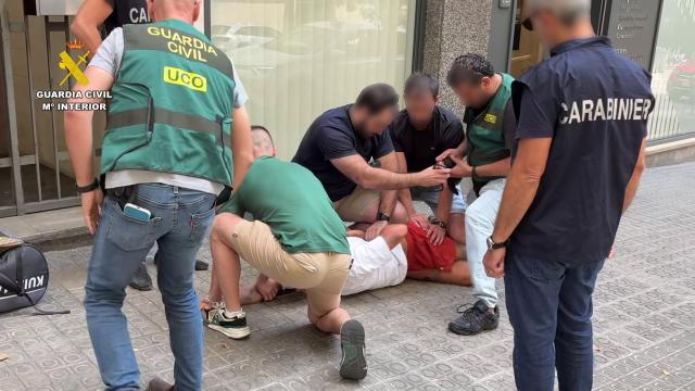 Detención de un mafioso italiano en Barcelona