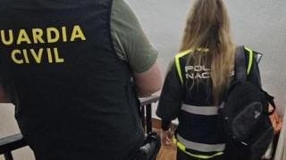 Intervención de la Guardia Civil y la Policía Nacional en Torredembarra, Tarragona y Arganda del Rey (Madrid)