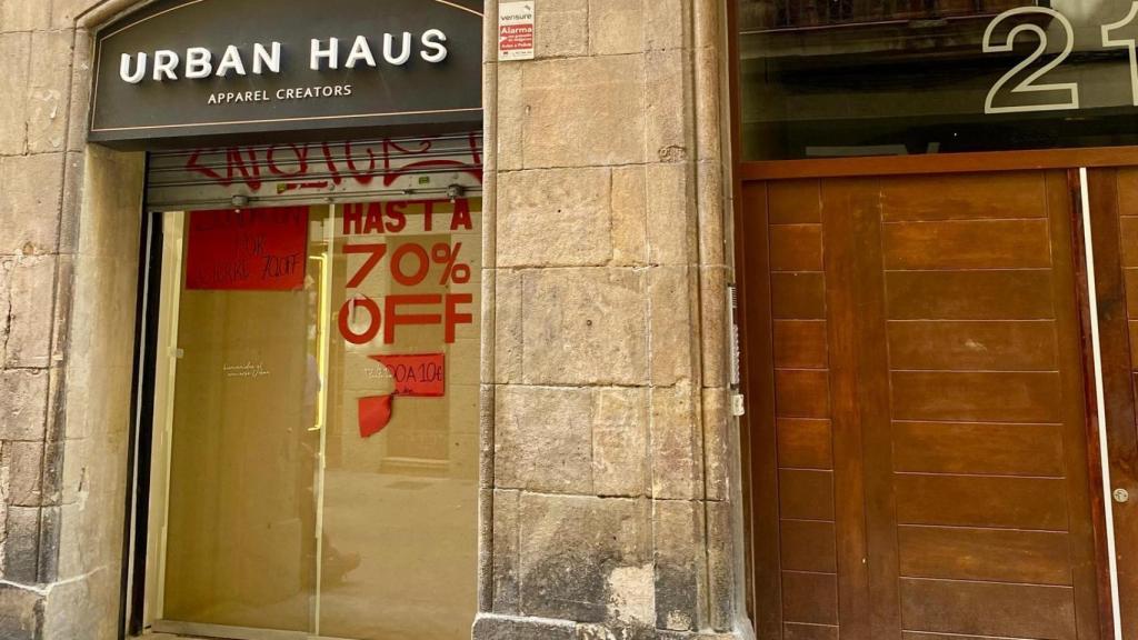La tienda de Urban Haus en el barrio Gótico