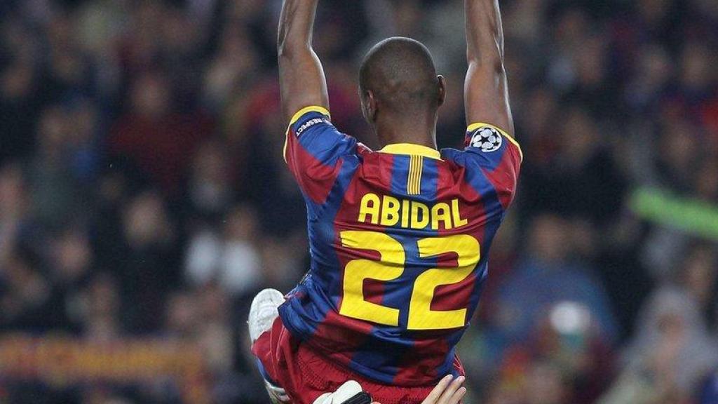 Eric Abidal, manteado