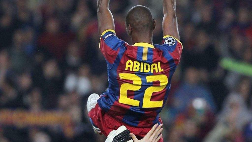 Eric Abidal, manteado