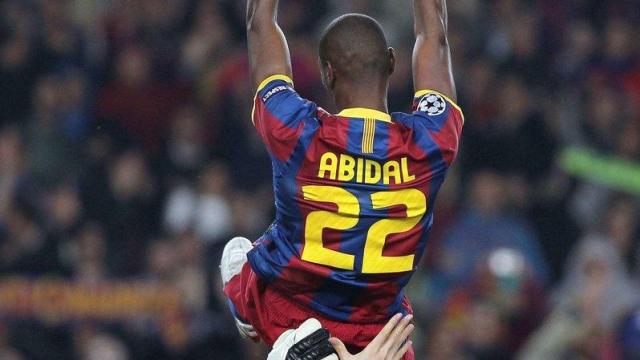 Eric Abidal, manteado
