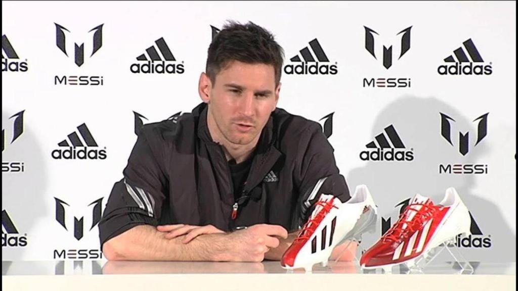 Leo Messi en una campaña de Adidas