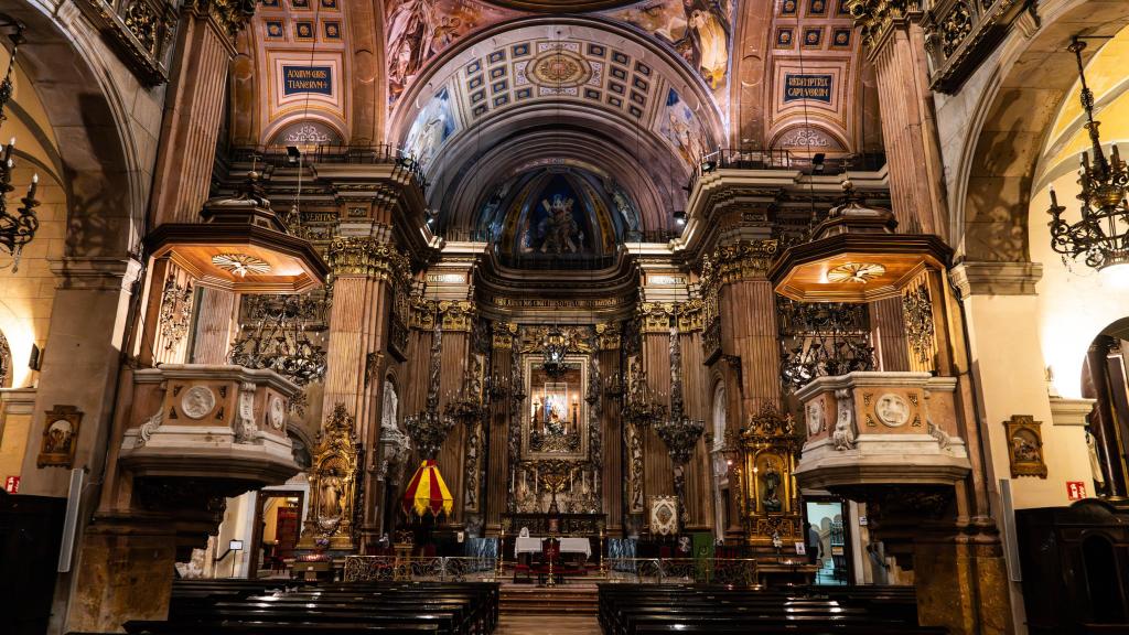 Interior de la Basílica de la Mare de Déu de la Mercè, en Barcelona