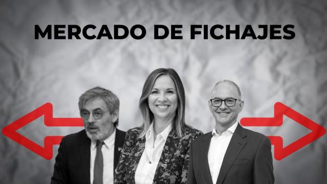 De izq. a dcha., Francesc Sutrias, Natalia Fernández Mantecón (Grup Mutua Propietarios) y Gustavo Mateos (Alstom)